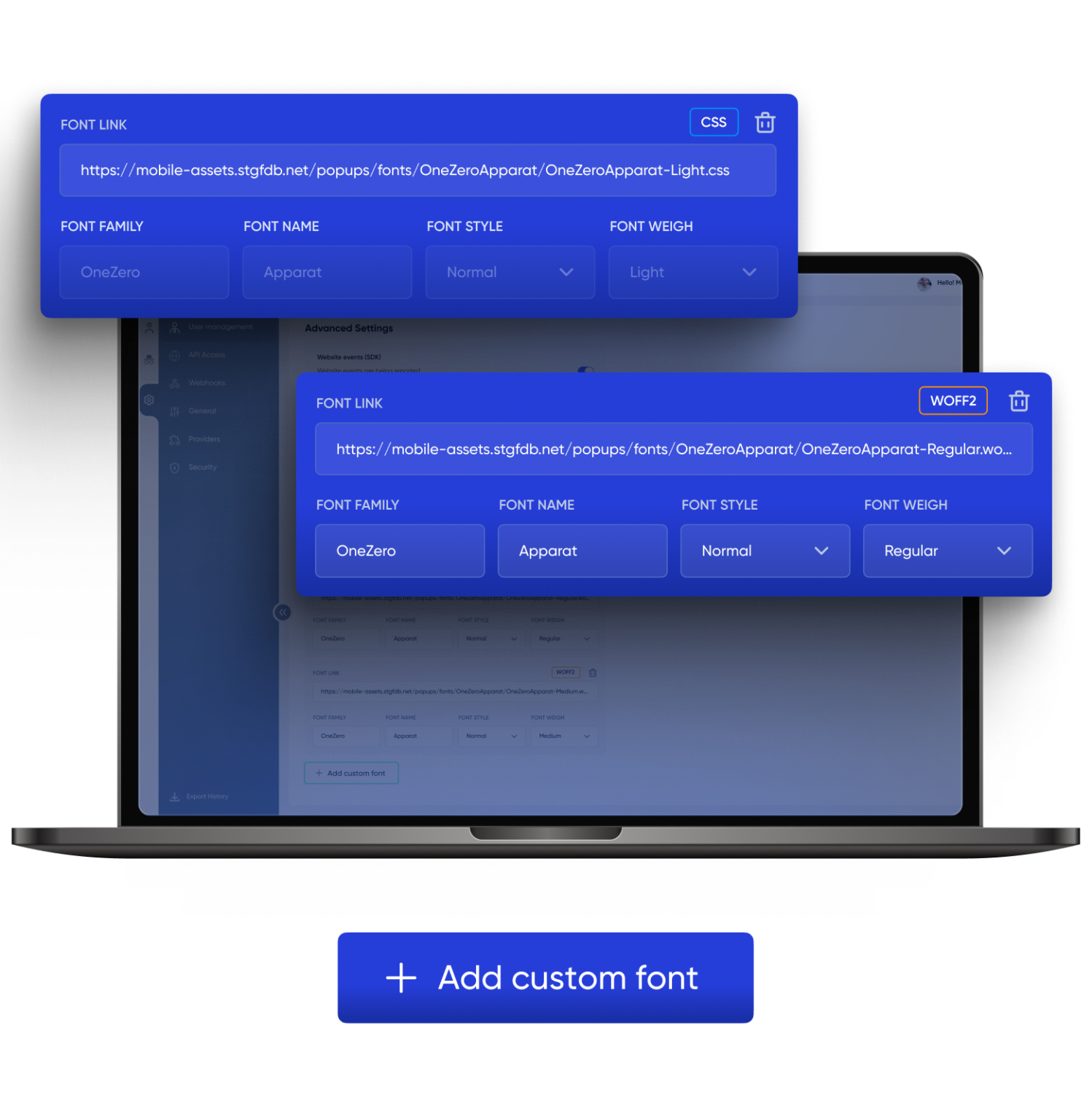 Customized Fonts Now Available | Solitics Release Notes
